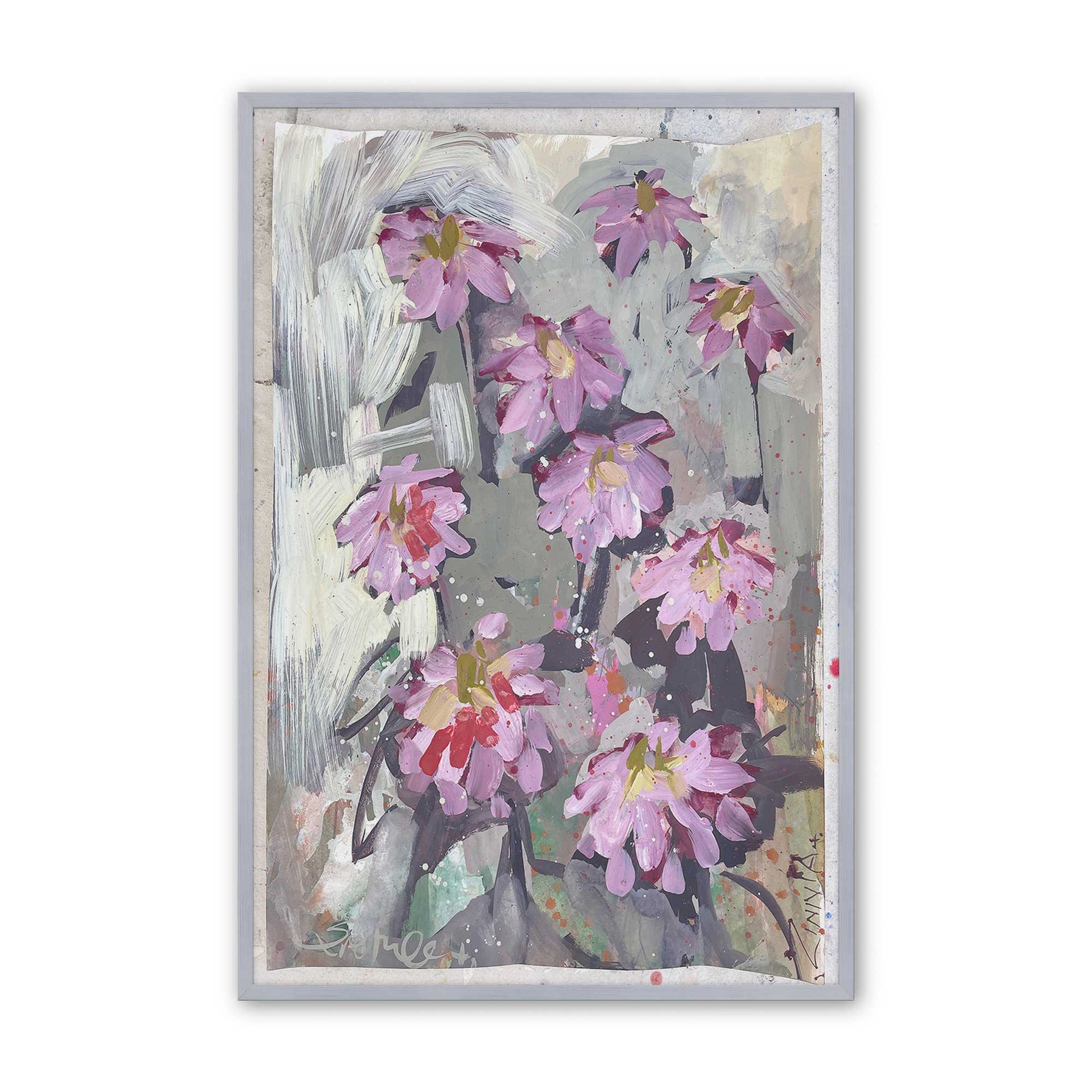 [Color:Polished Chrome], Picture of art in a Polished Chrome frame