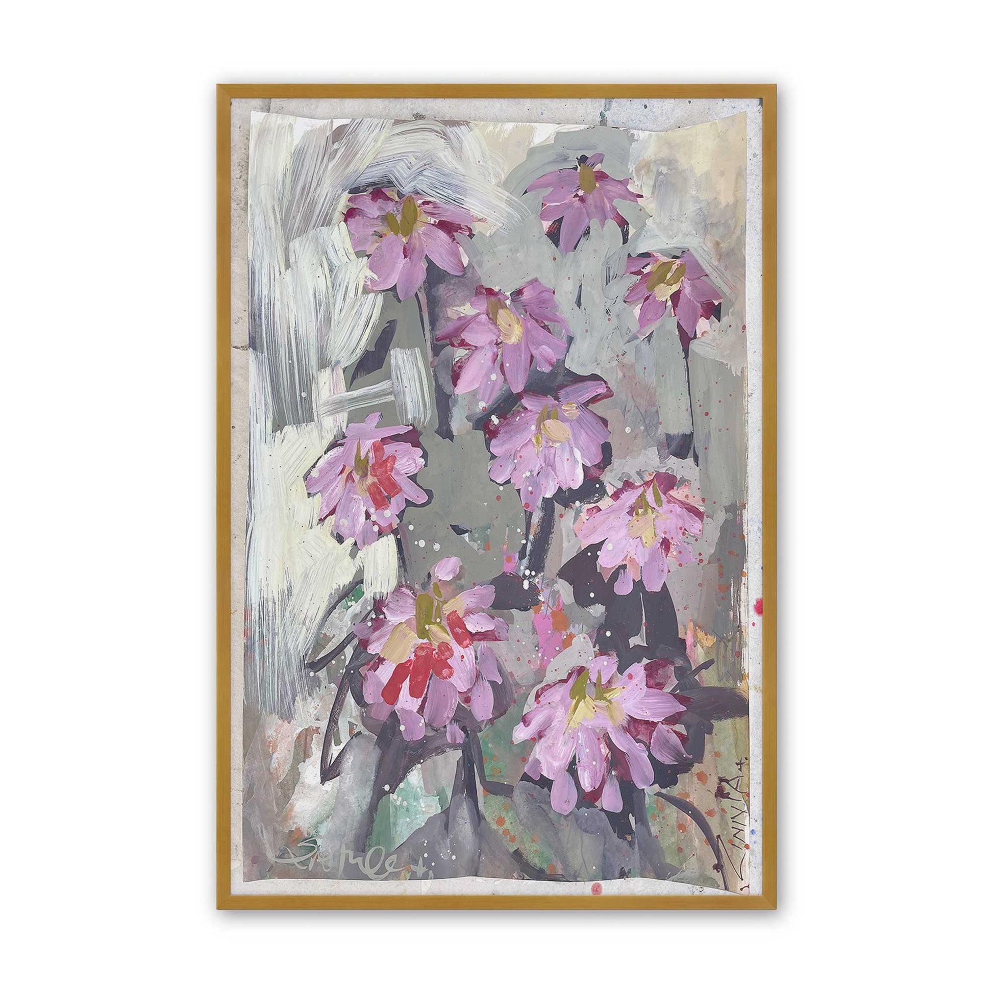 [Color:Polished Gold], Picture of art in a Polished Gold frame