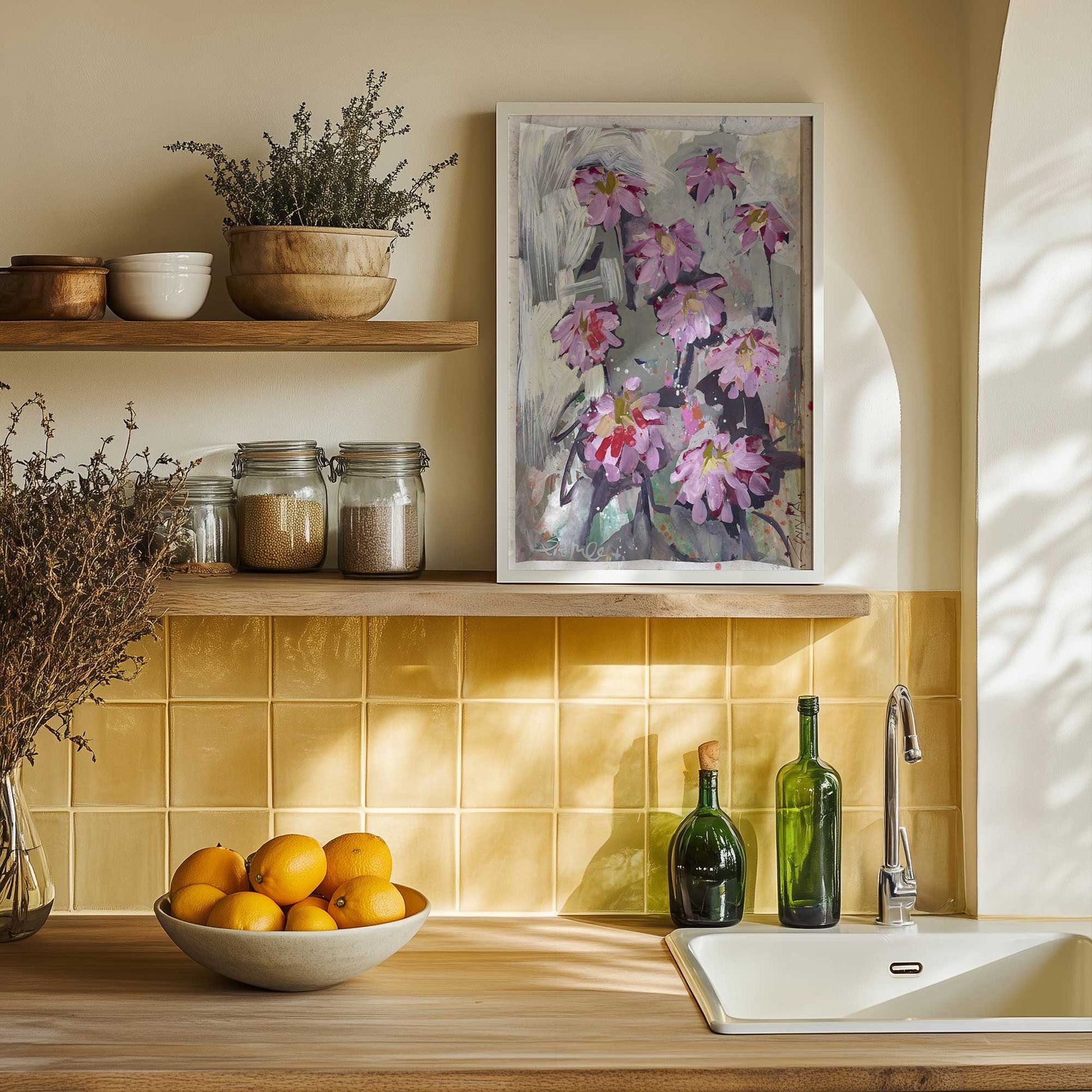 [SPECIAL],[LIFESTYLE], Picture of art hanging in a room
