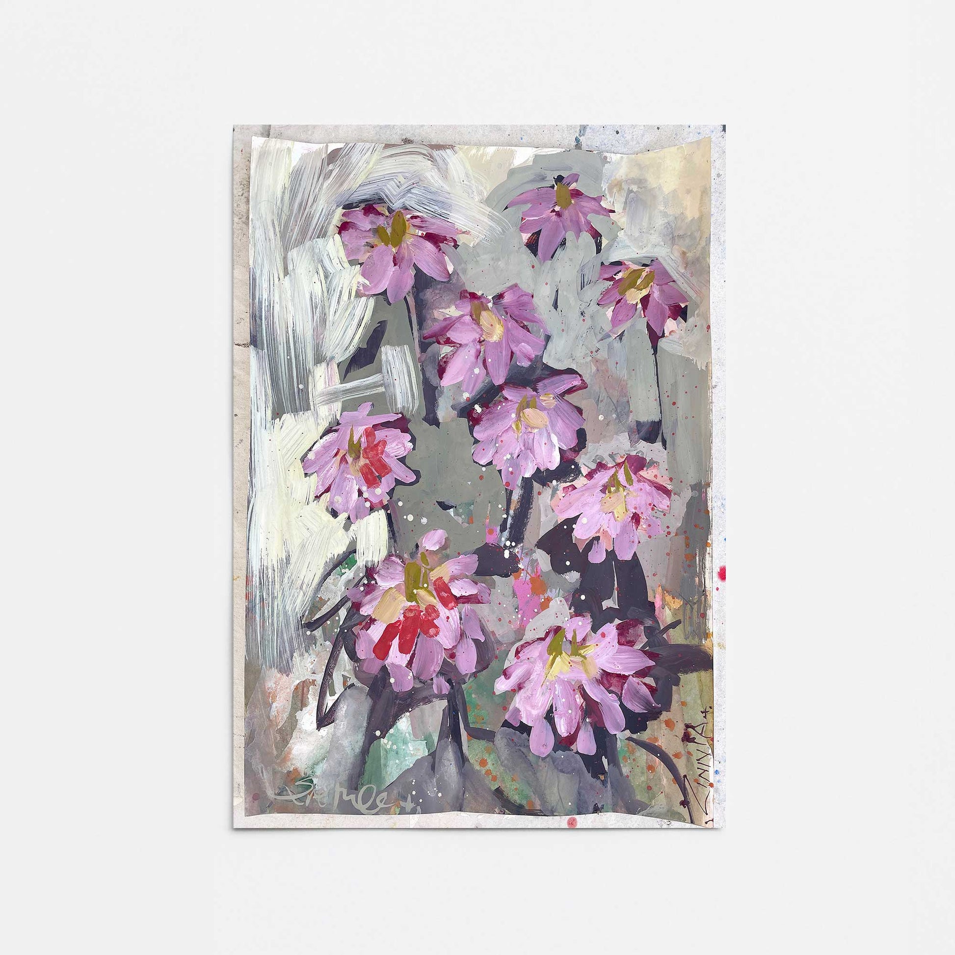 [Color:Rolled Print], Picture of close up of art