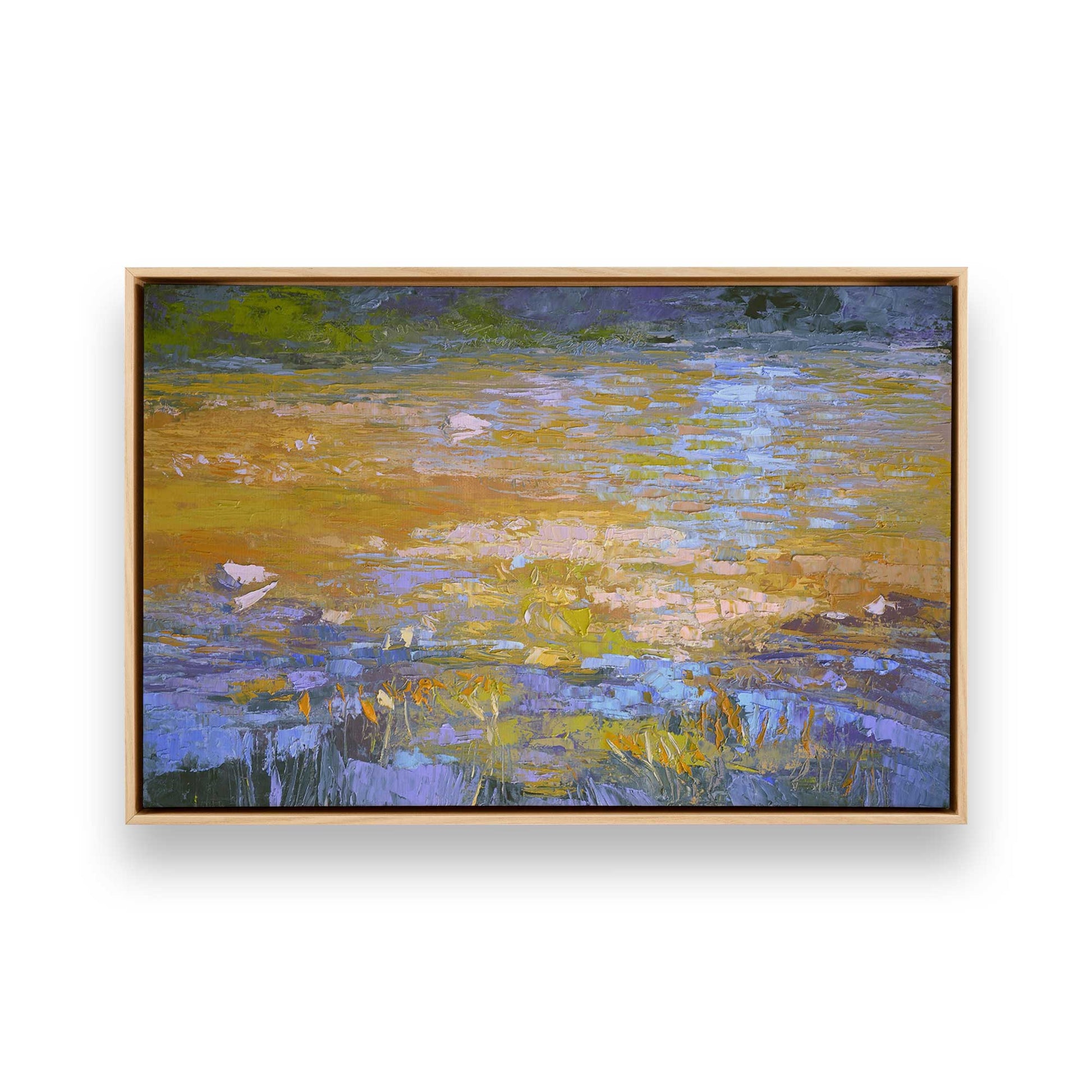 [Color:American Maple], Picture of art in a American Maple frame