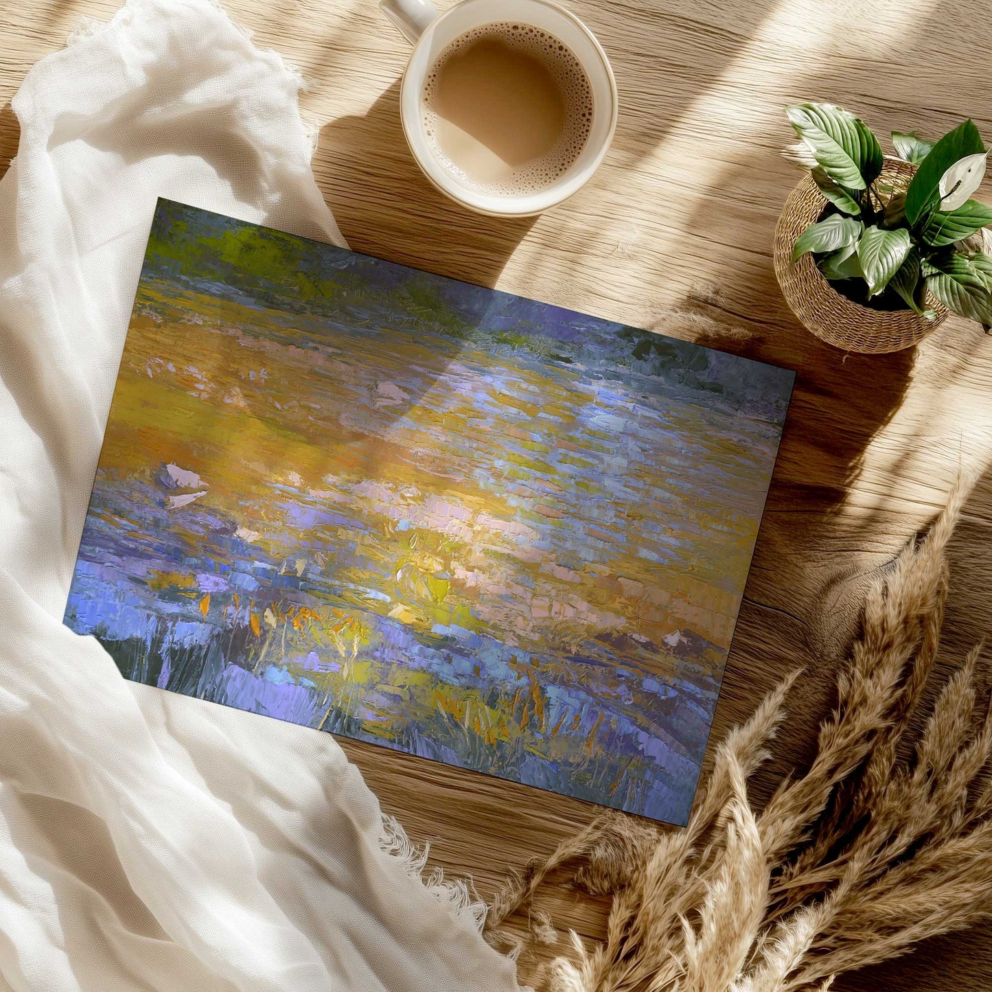 [Color:Rolled Print], Picture of close up of art
