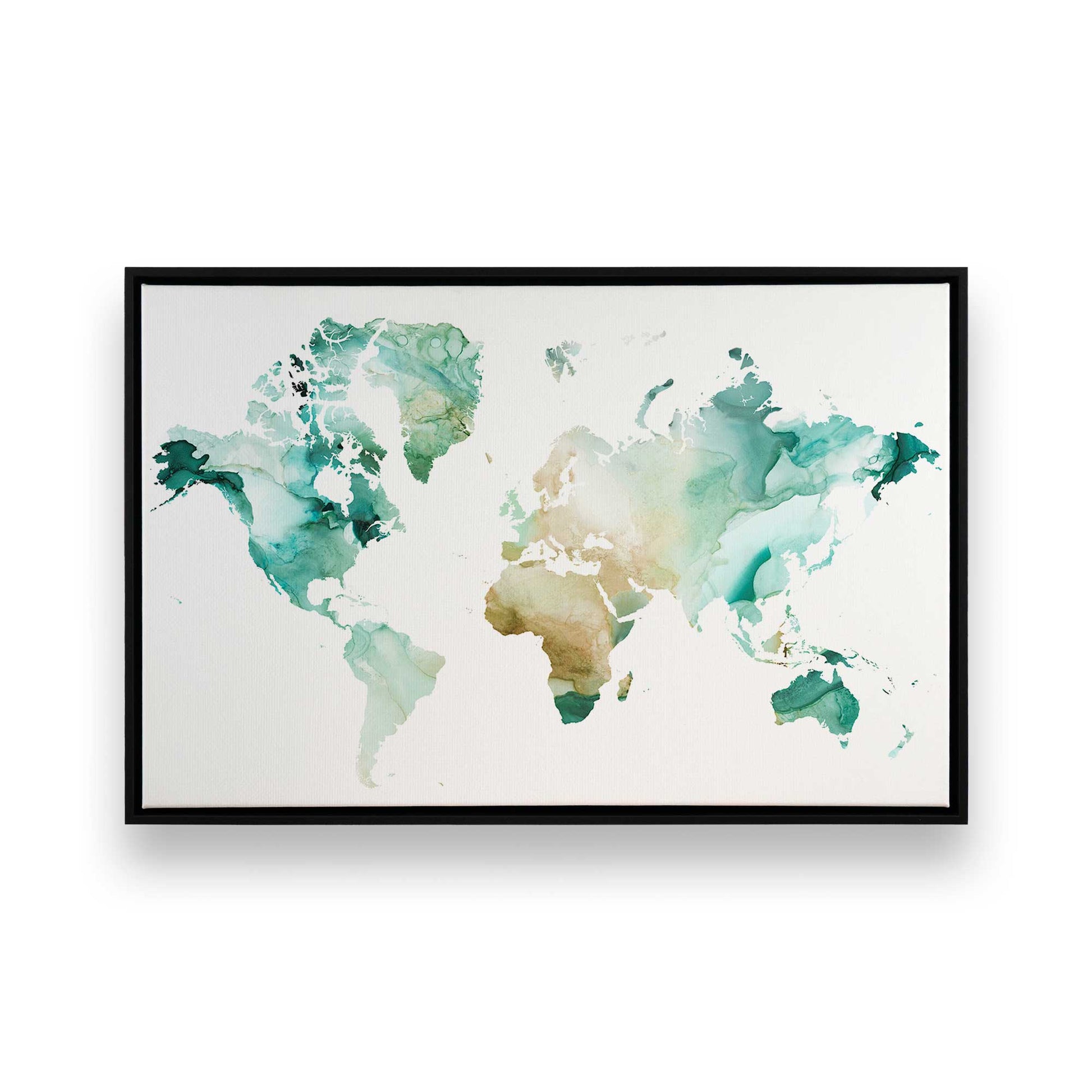 [Color:Satin Black], Picture of art in a Satin Black frame