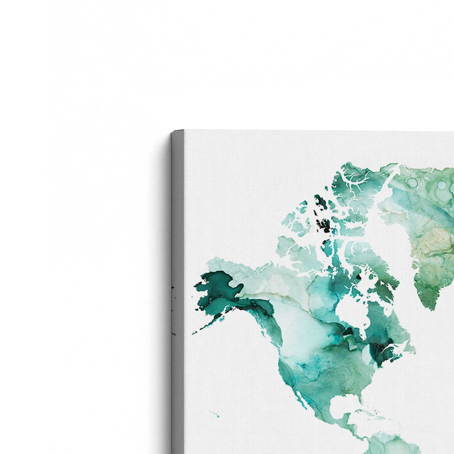 [Color:Stretched Canvas], Picture of the corner of the art