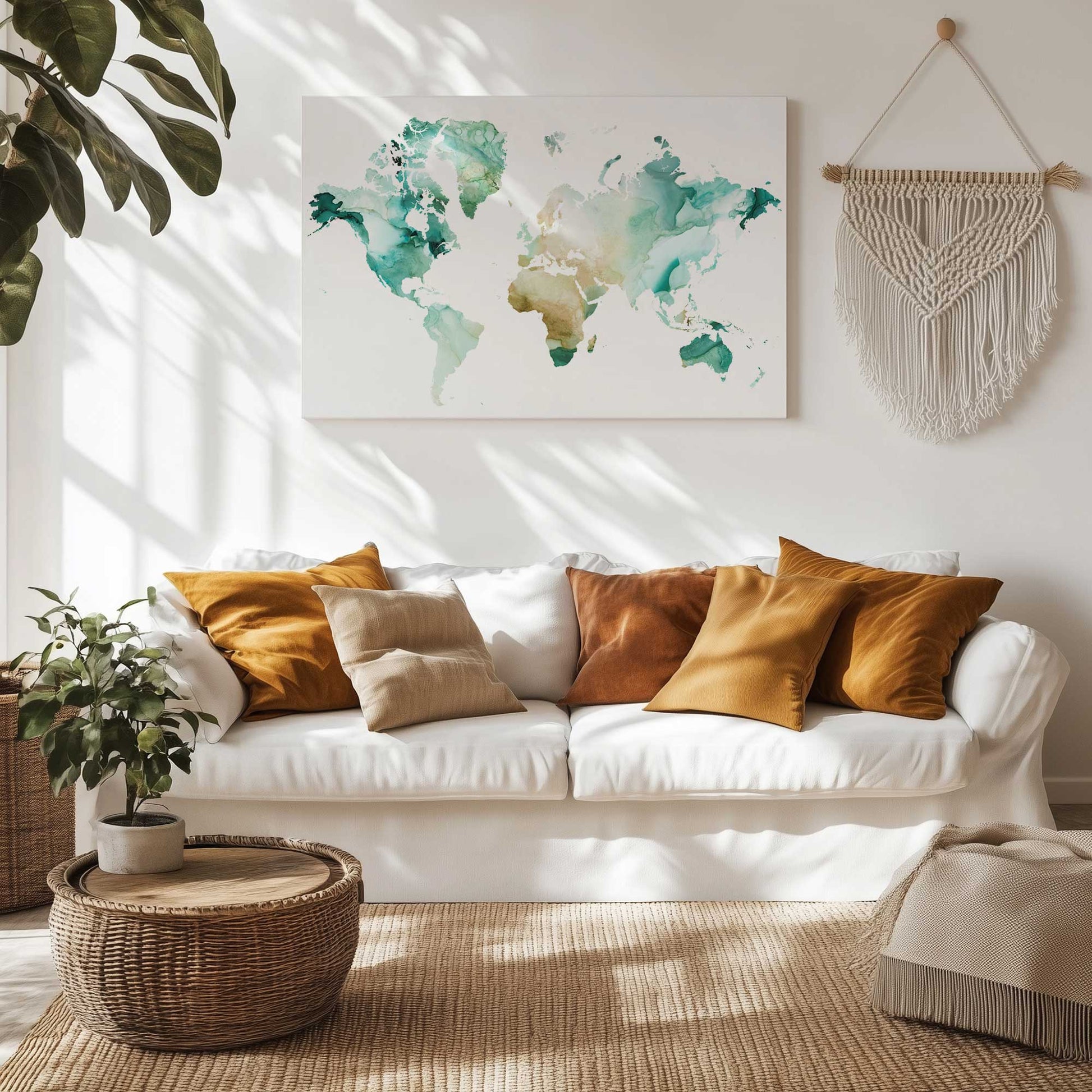 Picture of art in a room