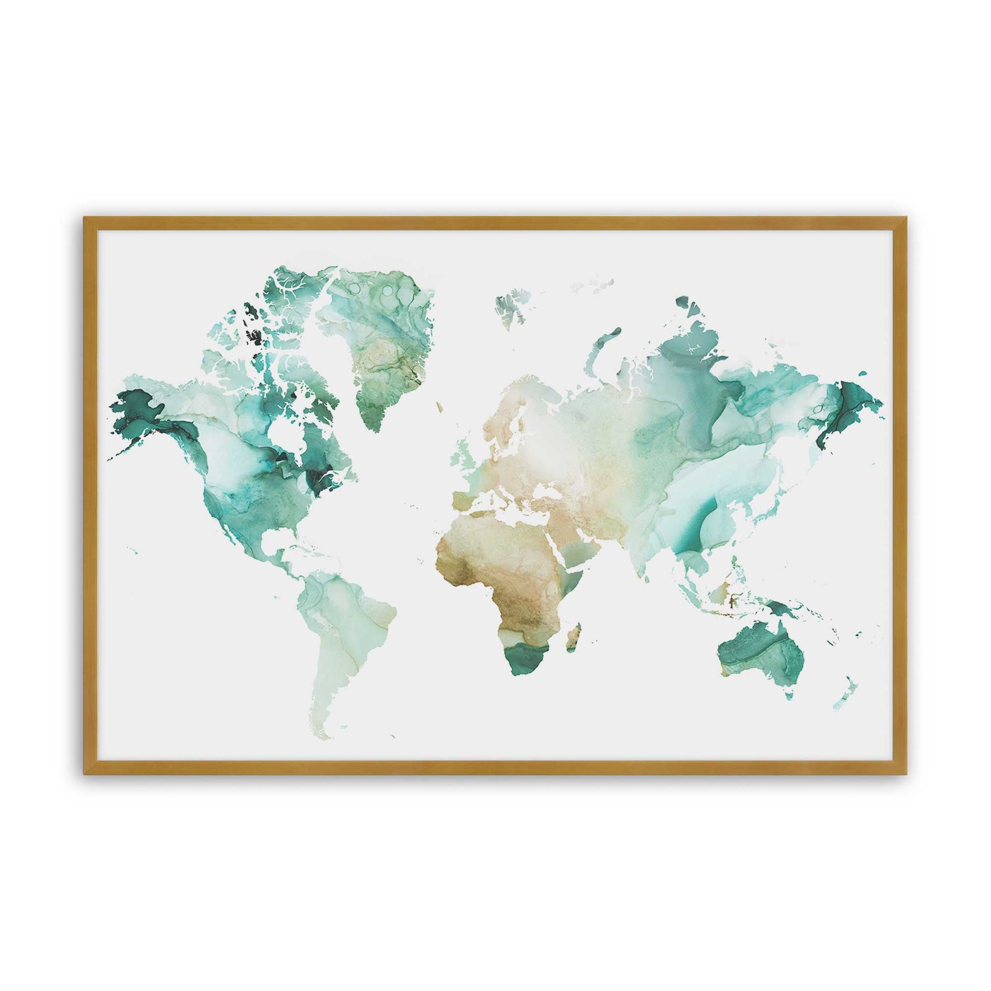 [Color:Polished Gold], Picture of art in a Polished Gold frame