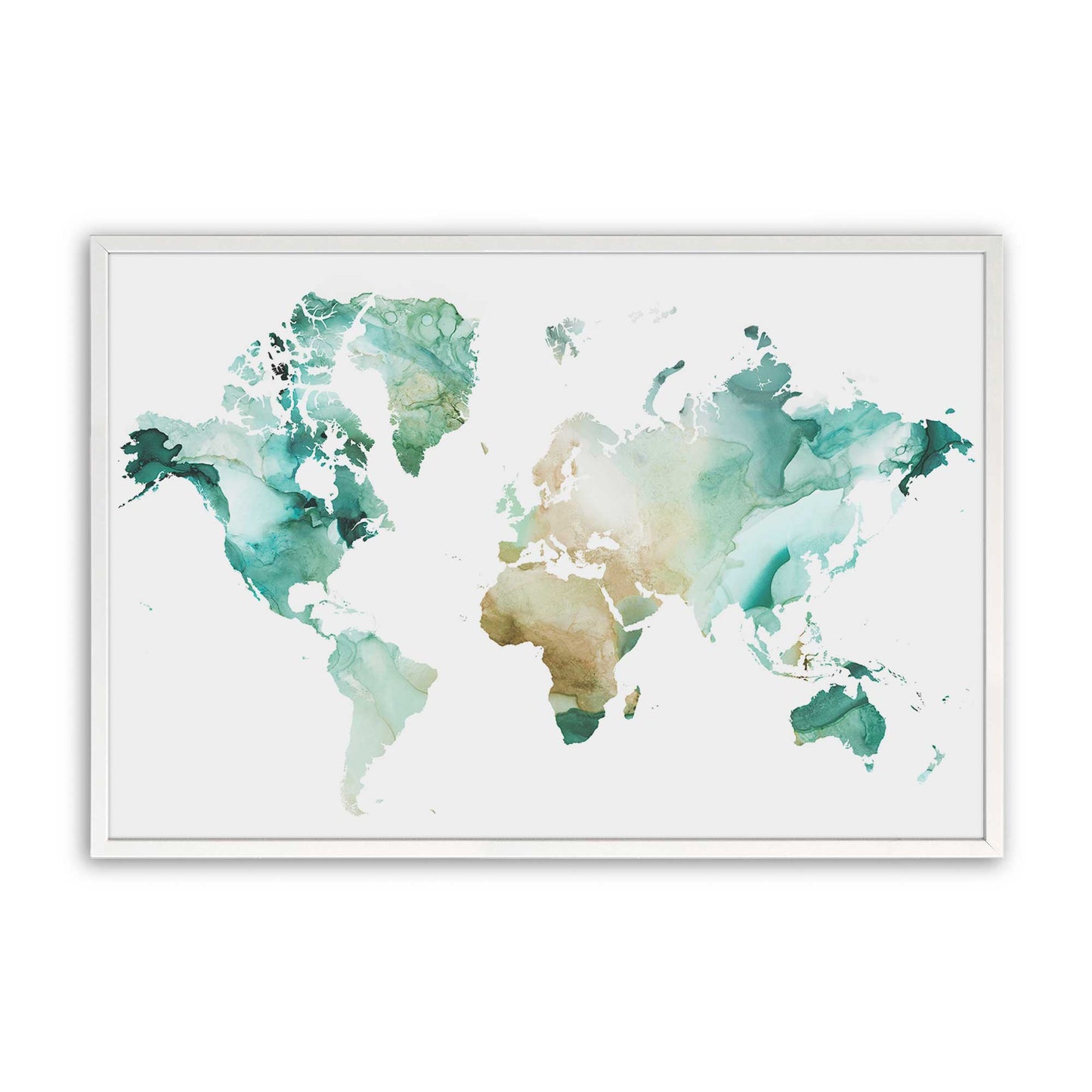 [Color:Opaque White], Picture of art in a Opaque White frame