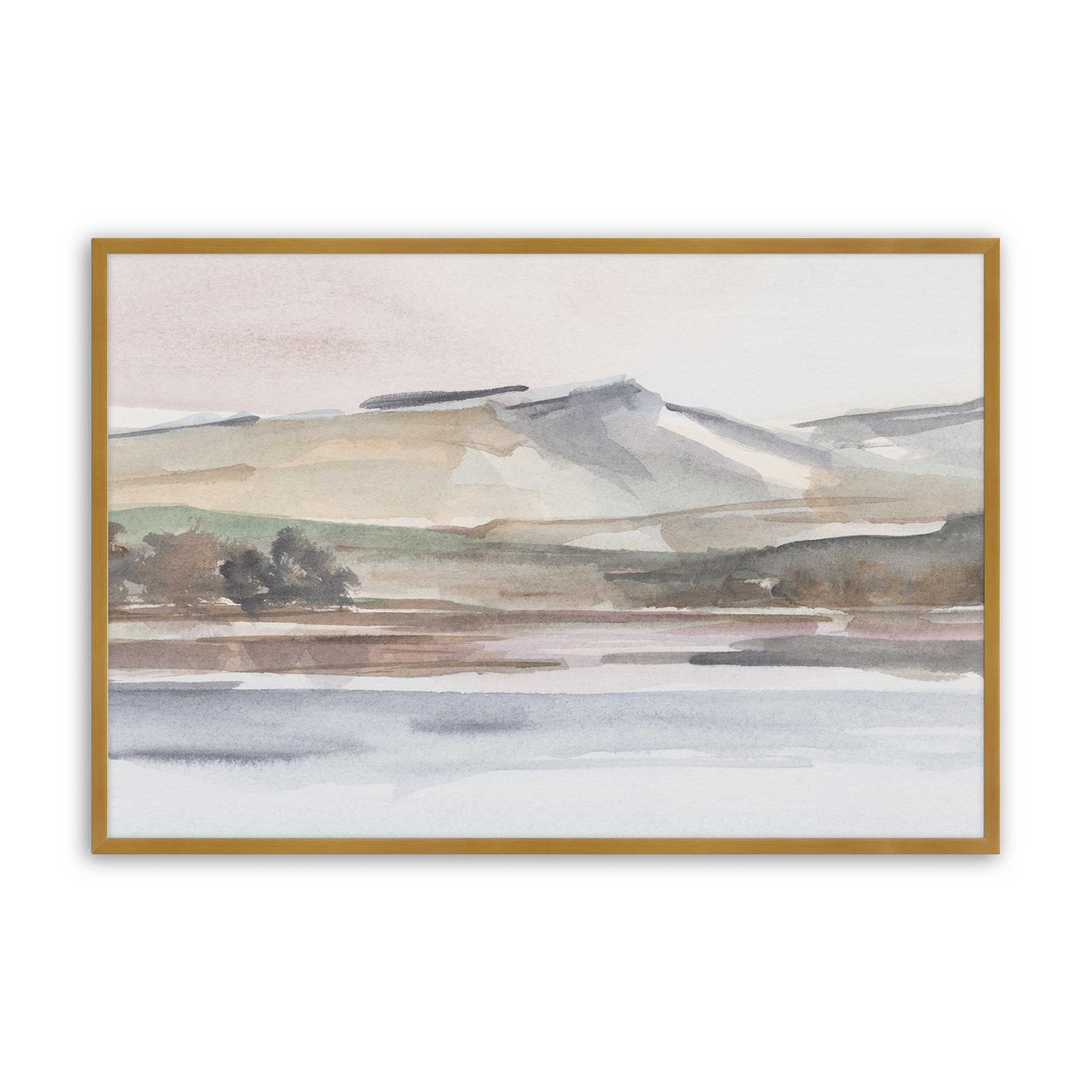 [Color:Polished Gold], Picture of art in a Polished Gold frame