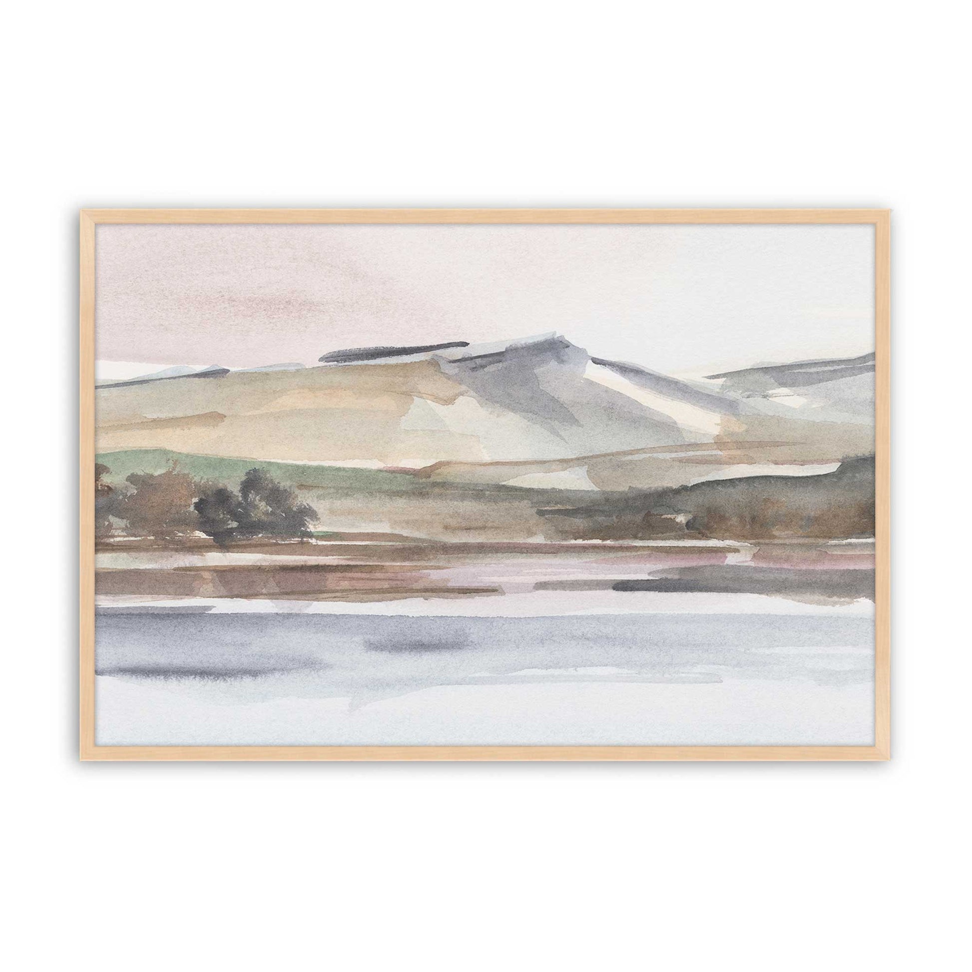 [Color:Raw Maple], Picture of art in a Raw Maple frame