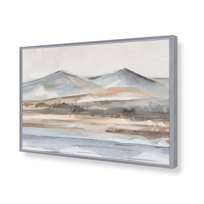[Color:Polished Chrome], Picture of art in a Polished Chrome frame of the corner
