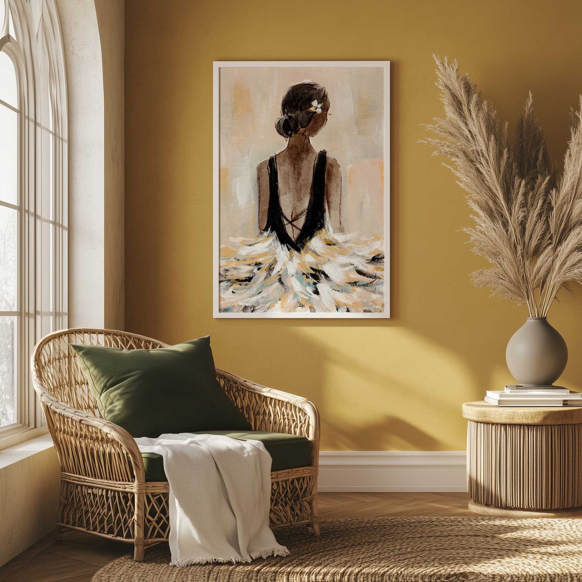 [SPECIAL],[LIFESTYLE], Picture of art hanging in a room