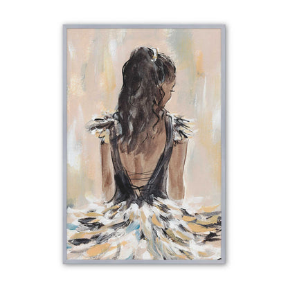 [Color:Polished Chrome], Picture of art in a Polished Chrome frame