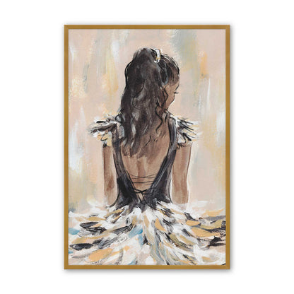 [Color:Polished Gold], Picture of art in a Polished Gold frame