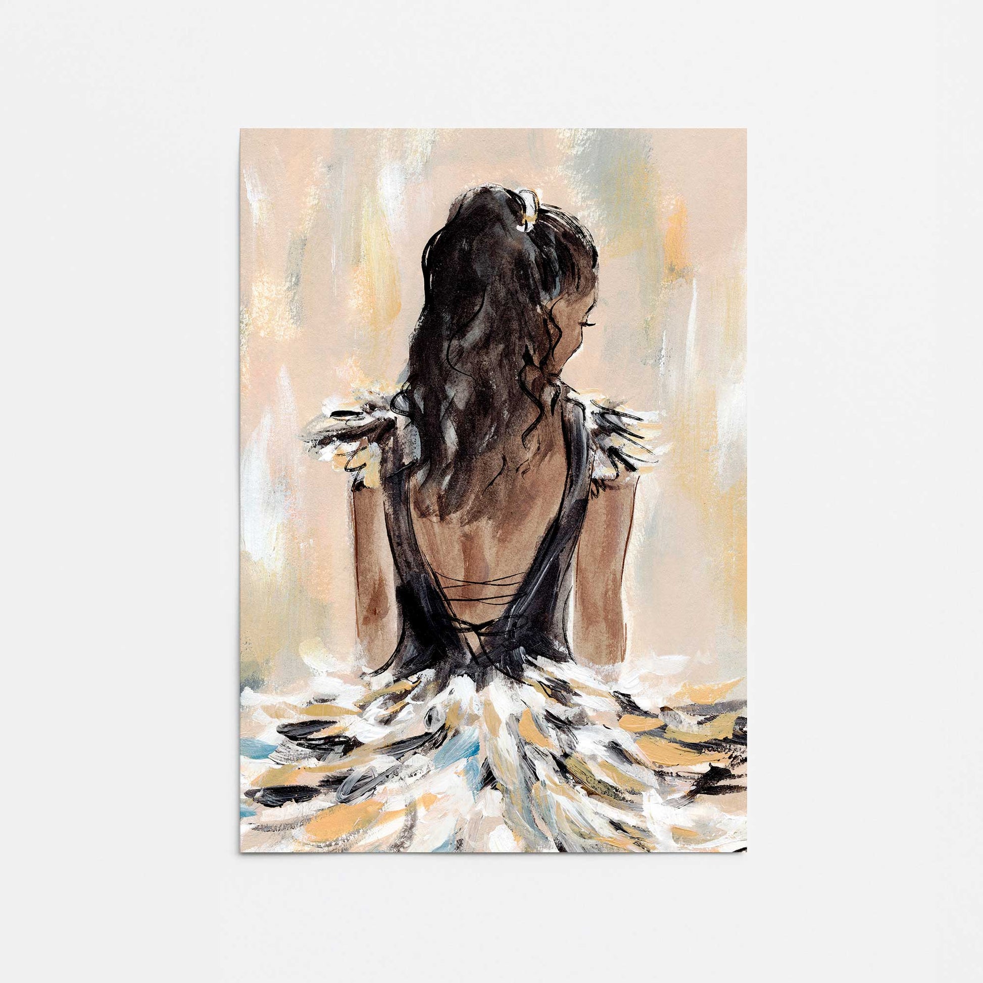 [Color:Rolled Print], Picture of close up of art