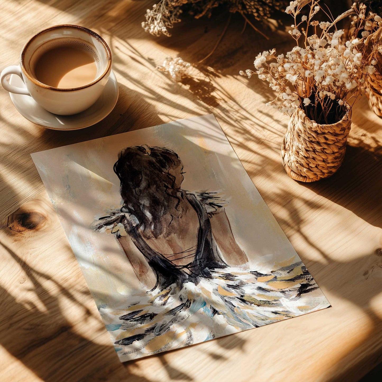 [Color:Rolled Print], Picture of close up of art