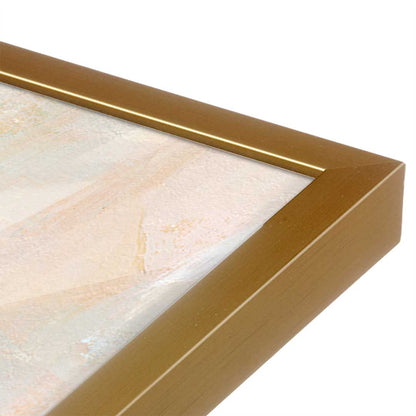 [Color:Polished Gold], Picture of art in a Polished Gold frame at an angle