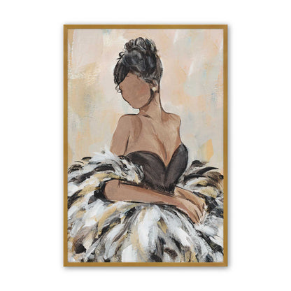 [Color:Polished Gold], Picture of art in a Polished Gold frame