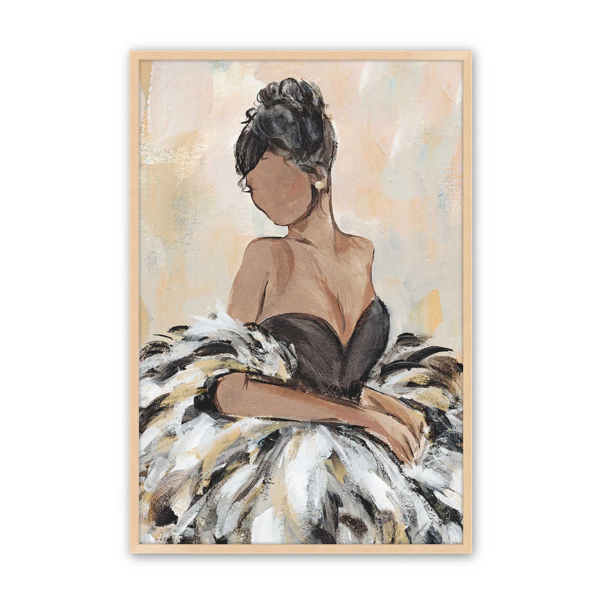 [Color:Raw Maple], Picture of art in a Raw Maple frame