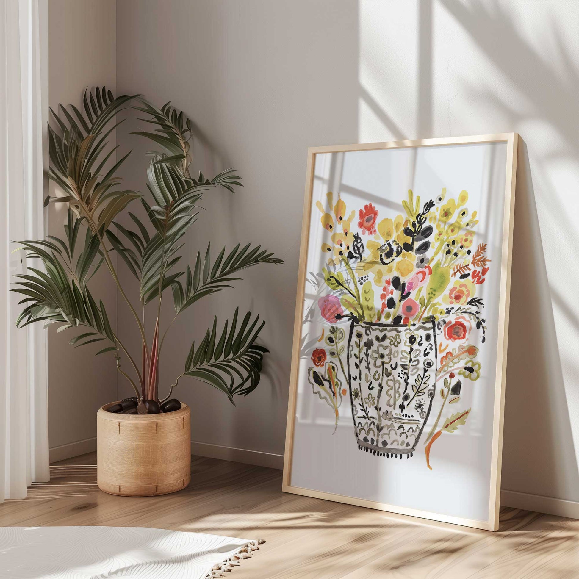 [SPECIAL],[LIFESTYLE], Picture of art hanging in a room