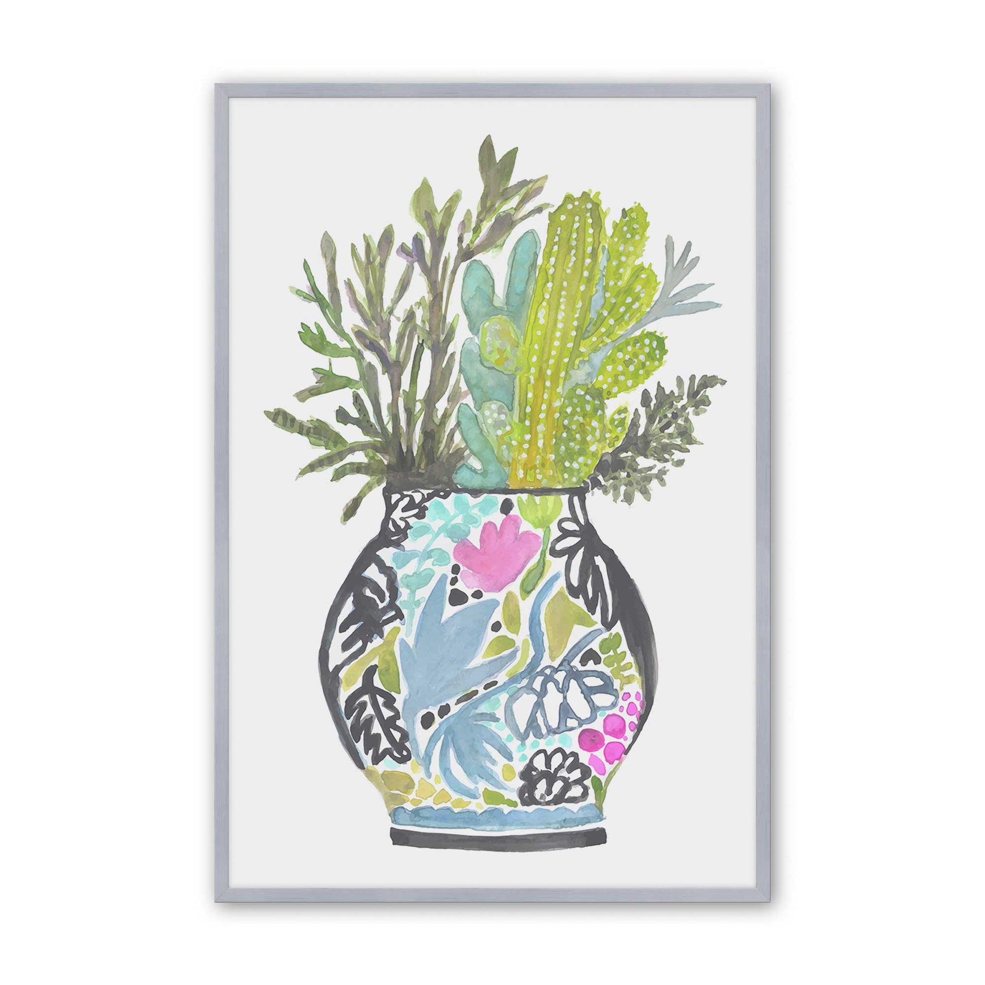 [Color:Polished Chrome], Picture of art in a Polished Chrome frame