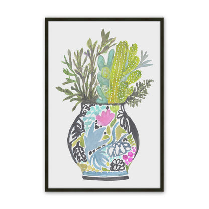 [Color:Satin Black], Picture of art in a Satin Black frame