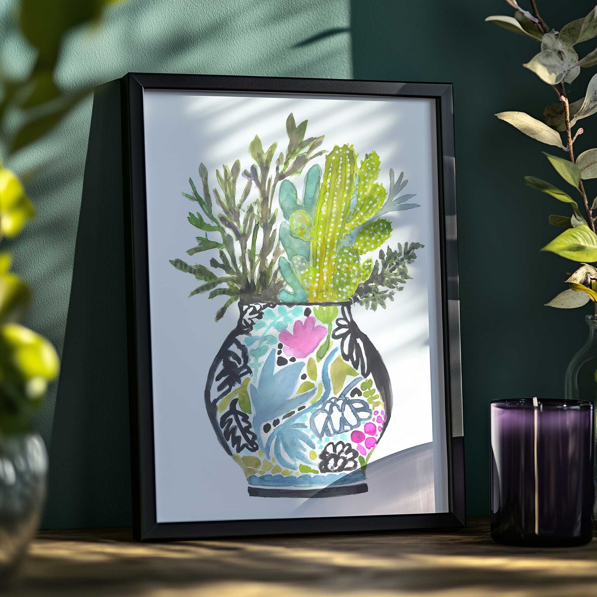 [SPECIAL],[LIFESTYLE], Picture of art hanging in a room