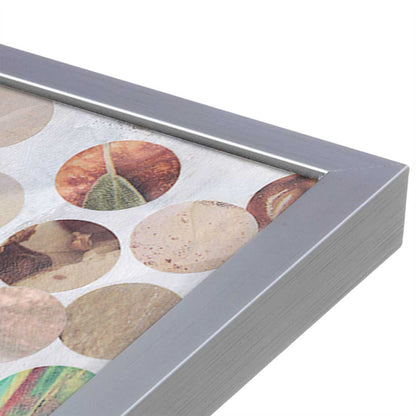 [Color:Polished Chrome], Picture of art in a Polished Chrome frame at an angle