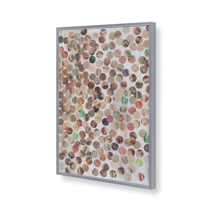[Color:Polished Chrome], Picture of art in a Polished Chrome frame of the corner