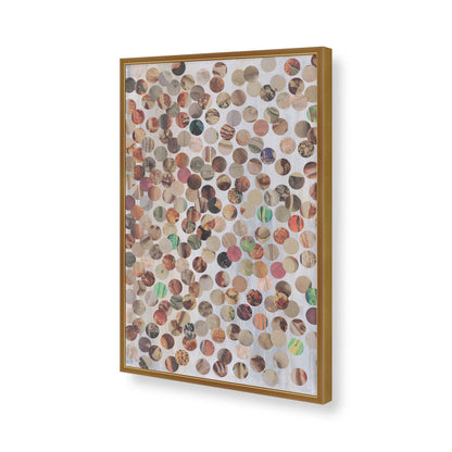 [Color:Polished Gold], Picture of art in a Polished Gold frame of the corner