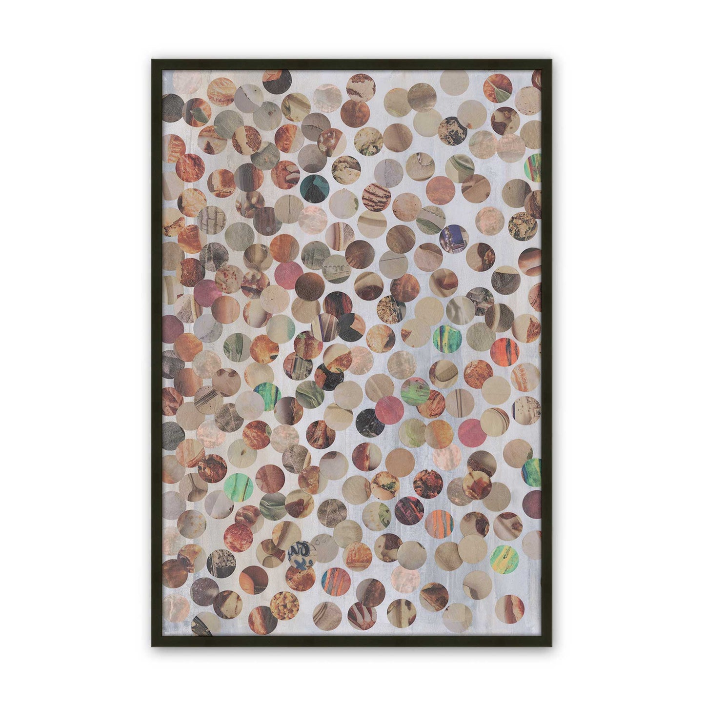 [Color:Satin Black], Picture of art in a Satin Black frame