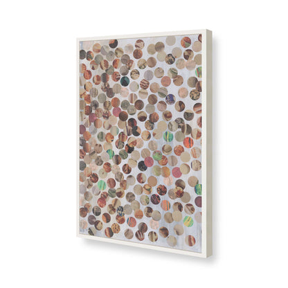 [Color:Opaque White], Picture of art in a Opaque White frame of the corner