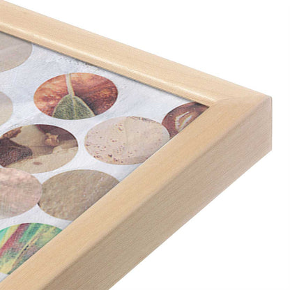[Color:Raw Maple], Picture of art in a Raw Maple frame at an angle