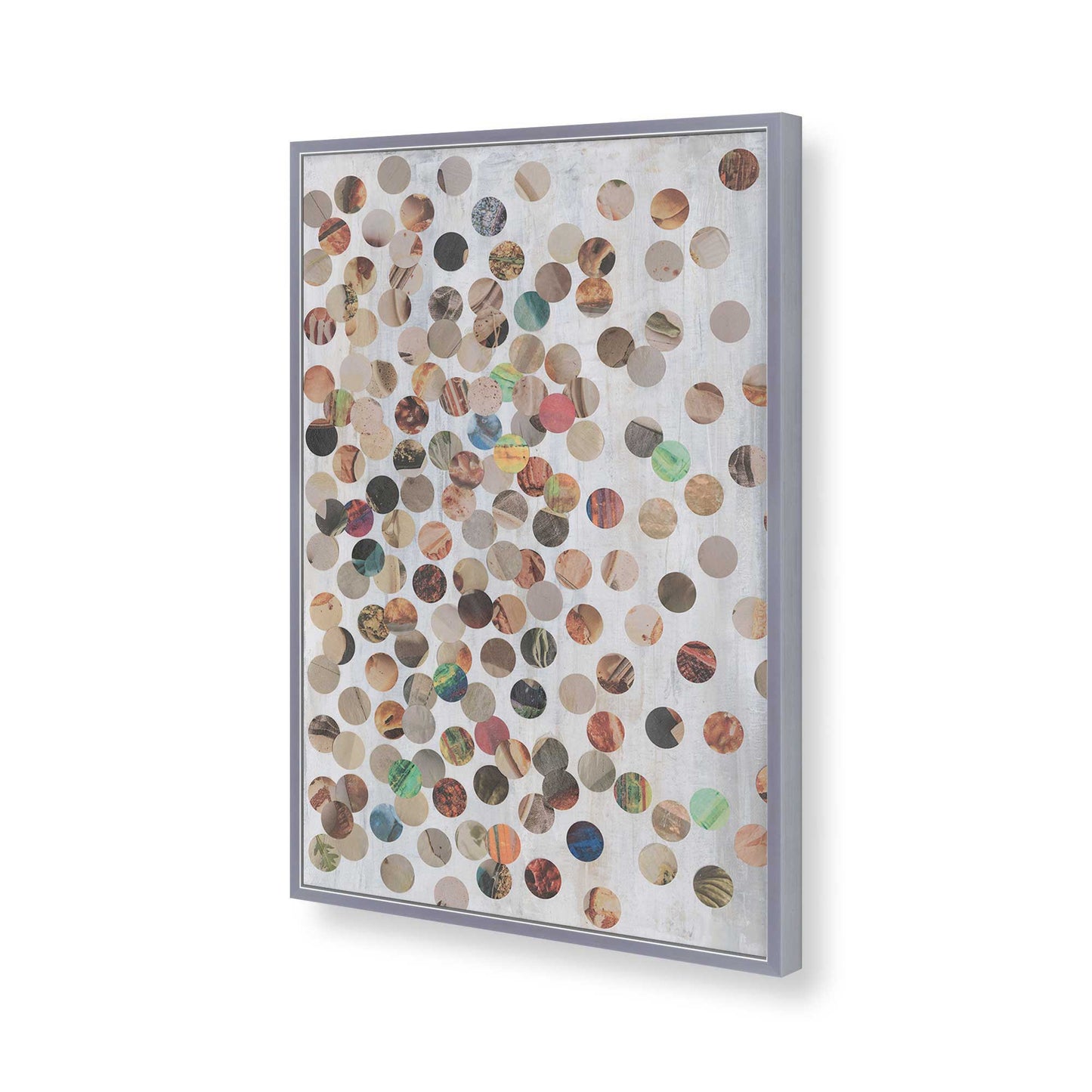 [Color:Polished Chrome], Picture of art in a Polished Chrome frame of the corner