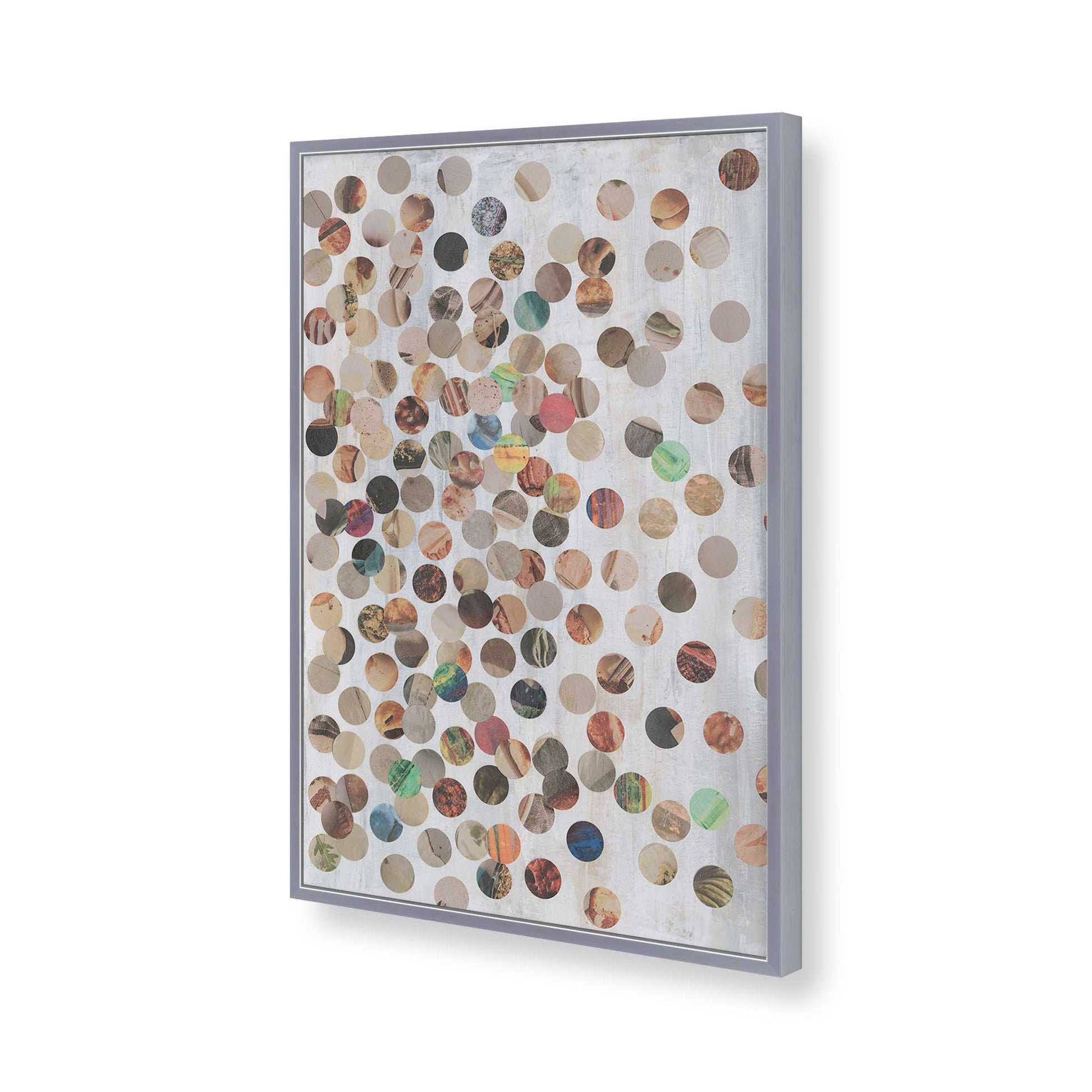 [Color:Polished Chrome], Picture of art in a Polished Chrome frame of the corner