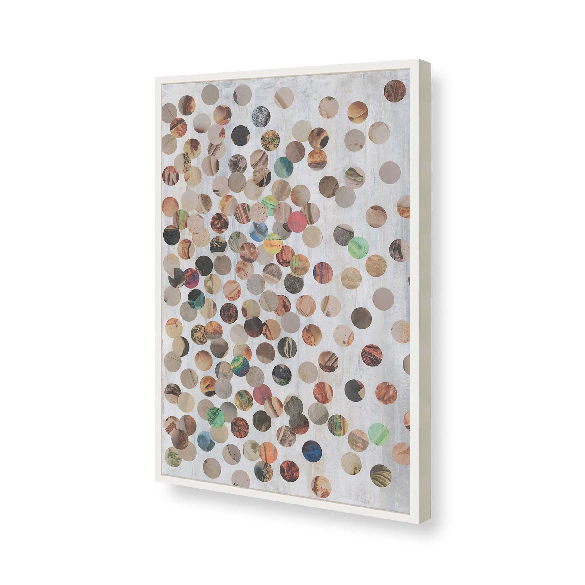 [Color:Opaque White], Picture of art in a Opaque White frame of the corner