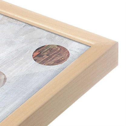 [Color:Raw Maple], Picture of art in a Raw Maple frame at an angle