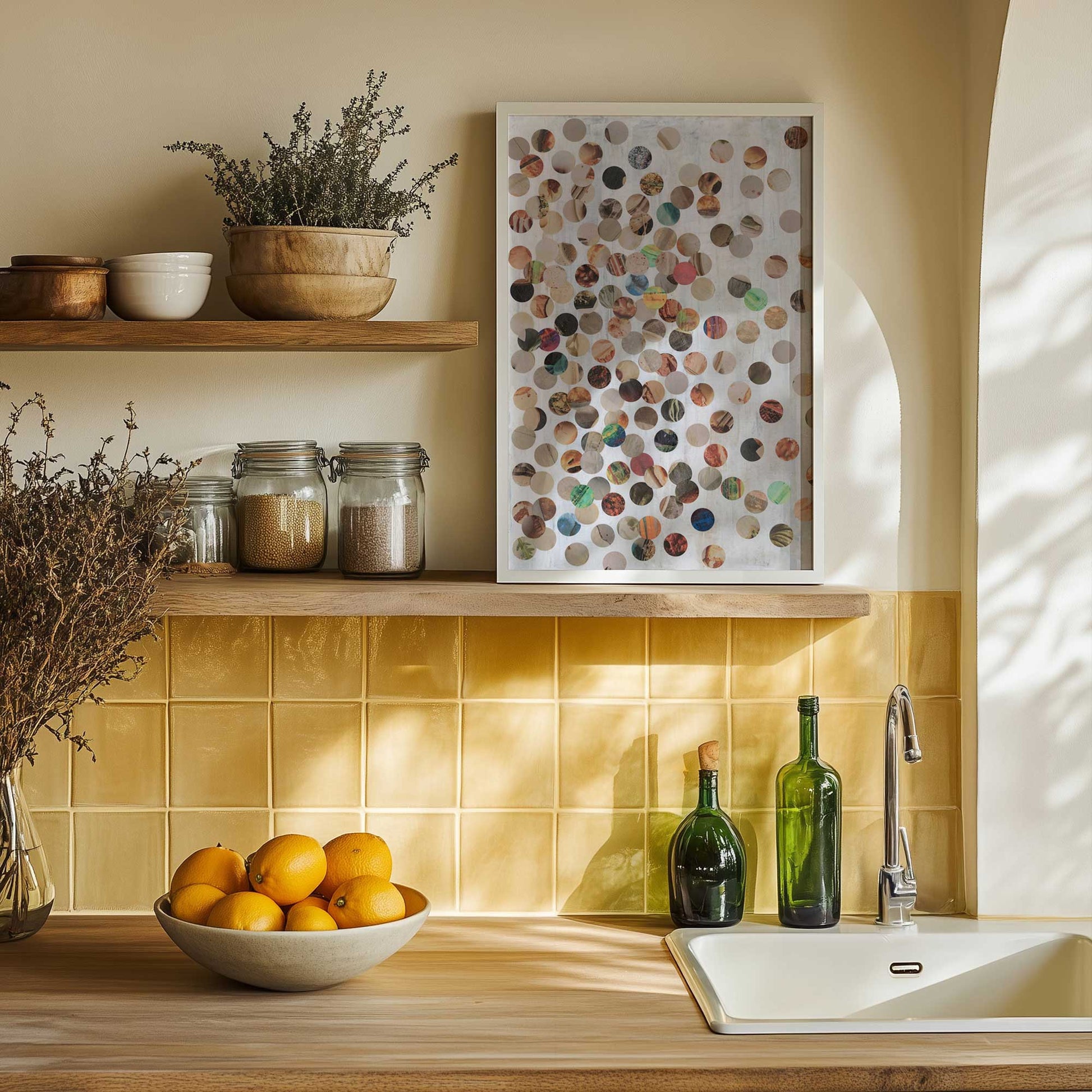 [SPECIAL],[LIFESTYLE], Picture of art hanging in a room