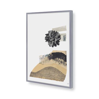[Color:Polished Chrome], Picture of art in a Polished Chrome frame of the corner