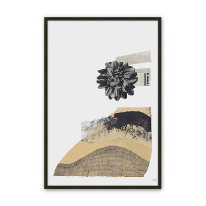 [Color:Satin Black], Picture of art in a Satin Black frame