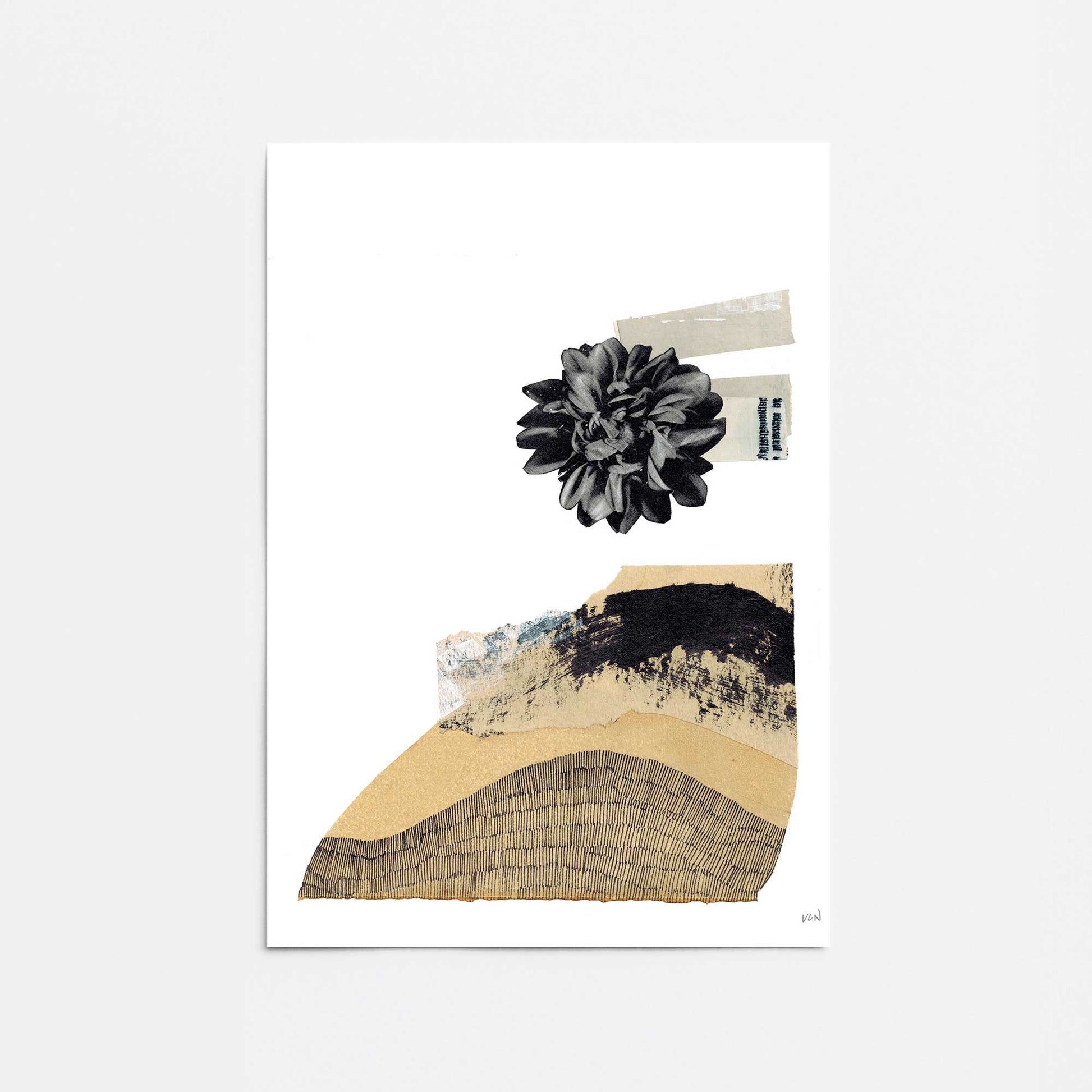 [Color:Rolled Print], Picture of close up of art
