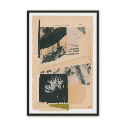 [Color:Satin Black], Picture of art in a Satin Black frame