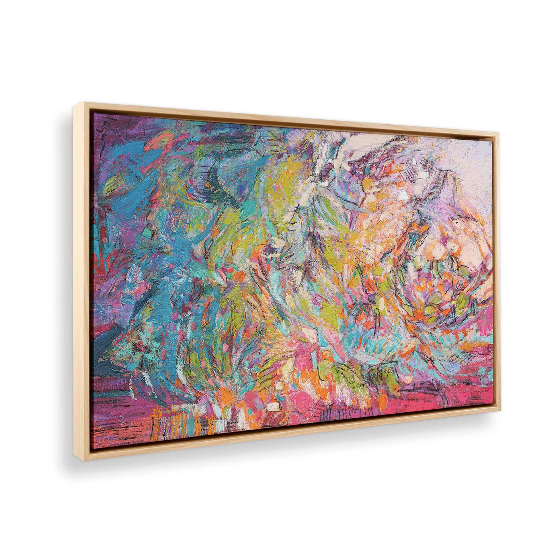 [Color:American Maple], Picture of the corner of the art