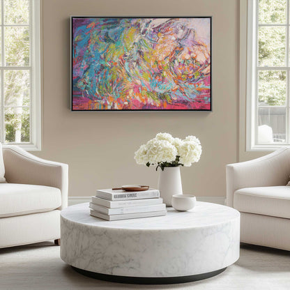 Picture of art in a room