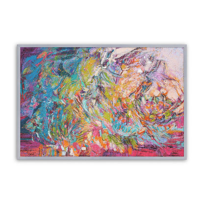 [Color:Polished Chrome], Picture of art in a Polished Chrome frame