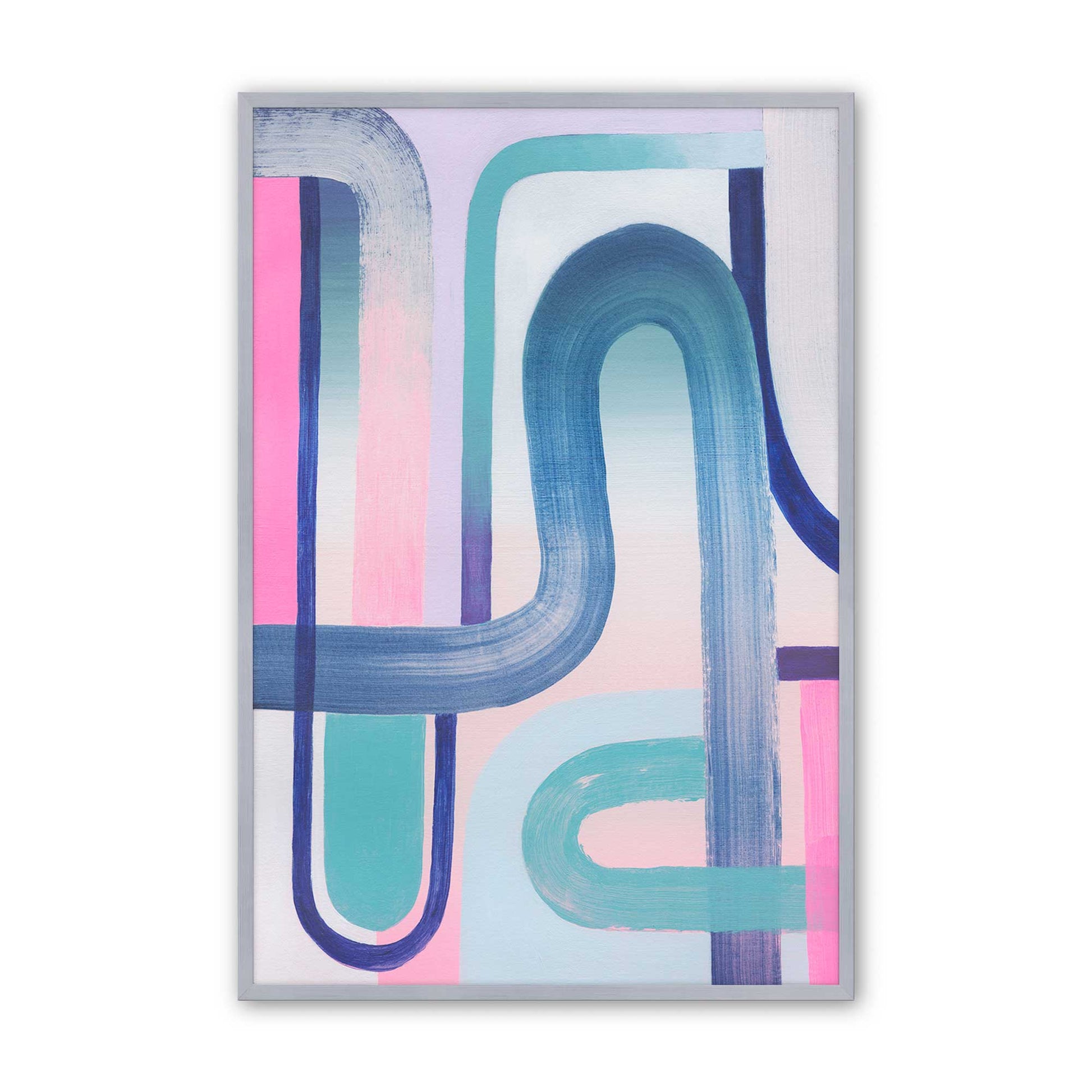 [Color:Polished Chrome], Picture of art in a Polished Chrome frame