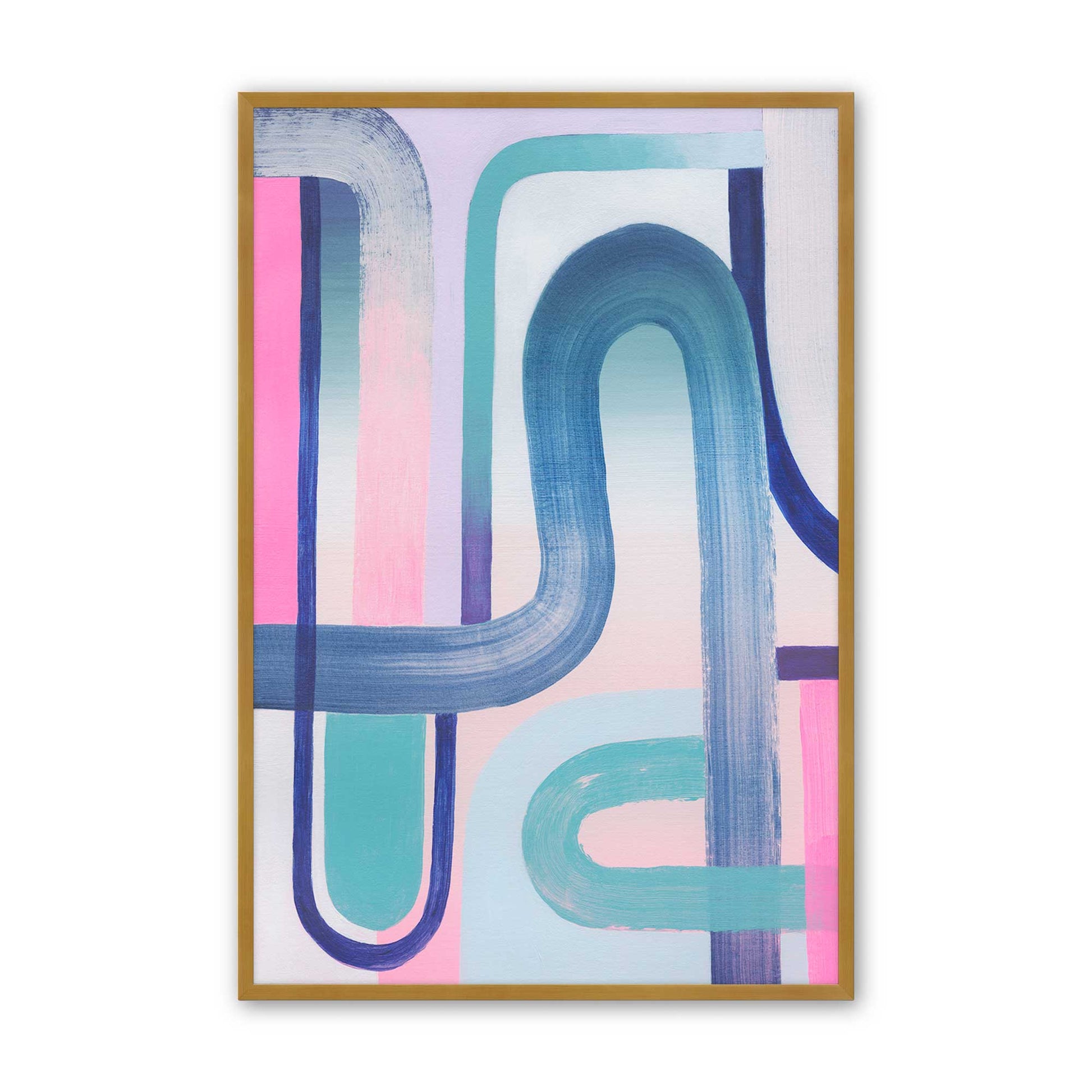 [Color:Polished Gold], Picture of art in a Polished Gold frame