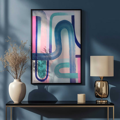 Picture of art in a room