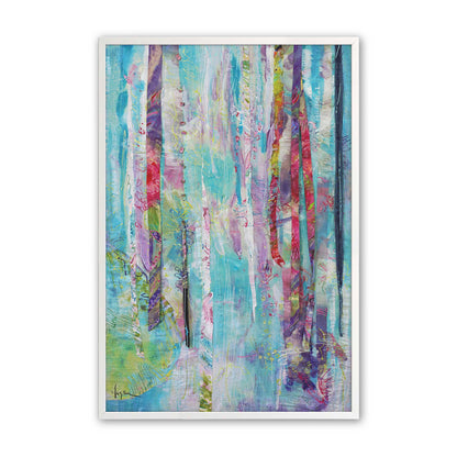 [Color:Opaque White], Picture of art in a Opaque White frame