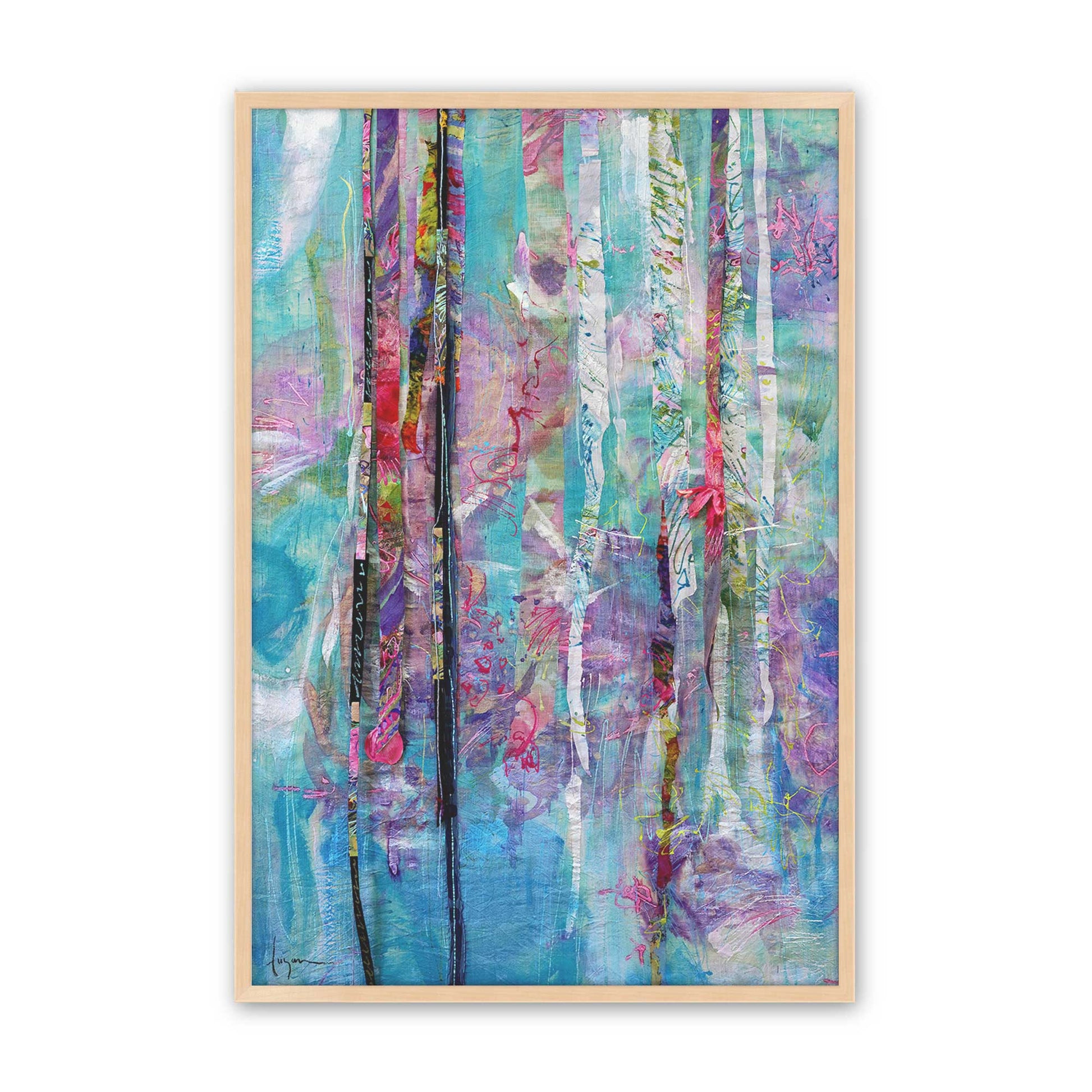 [Color:Raw Maple], Picture of art in a Raw Maple frame