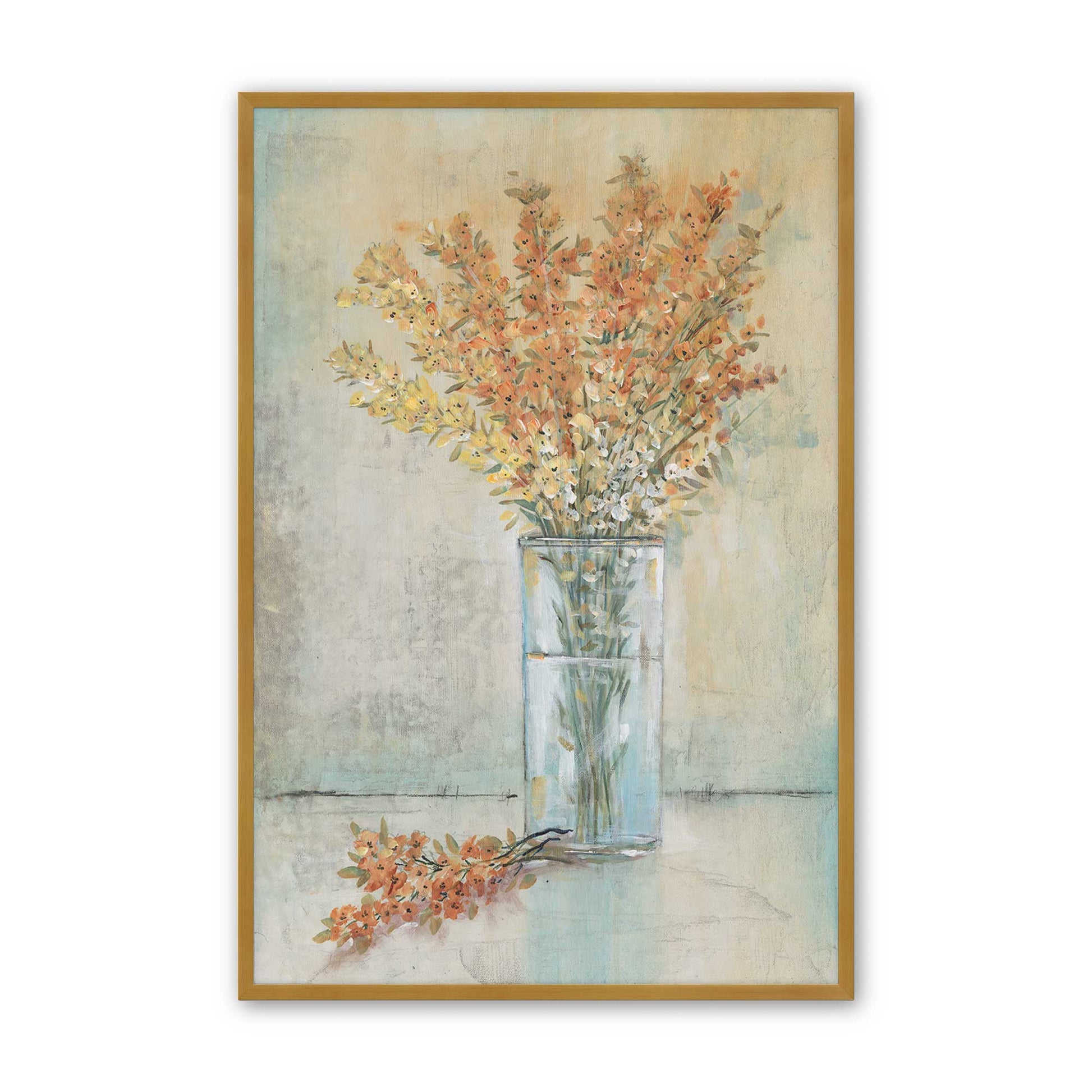 [Color:Polished Gold], Picture of art in a Polished Gold frame